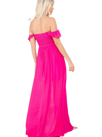 Vestido Maxi Fucsia