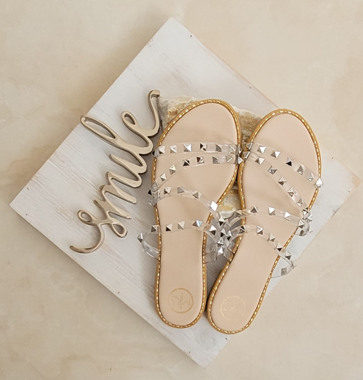 Clear Woman Sandals